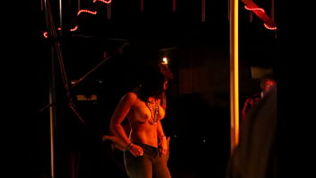 Biker babe topless at Sturgis Bike Rally