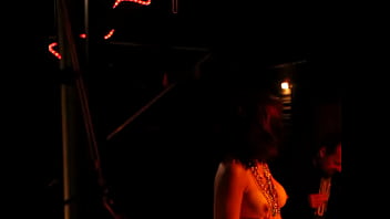 Biker babe topless at Sturgis Bike Rally