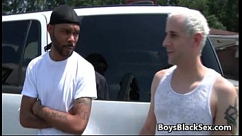 Blacks On Boys - Skinny White Gay Boy Fucked By BBC 07