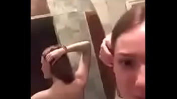 Russian Teen Records Herself Topless