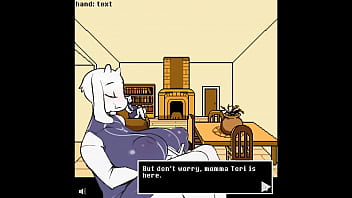 Uddertale [ Parody hentai game PornPlay] Ep.1 Tori caught masturbating loudly