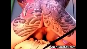 Nasty asian babe gets pounded hard