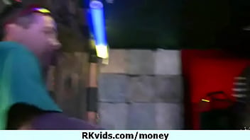 Sexy girl loves sex and money 11