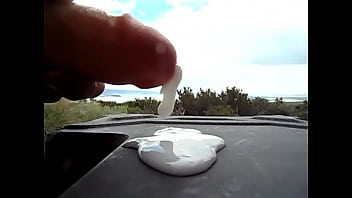 Huge Thick Creamy Cumload In The Outdoors...
