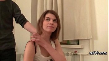 Kinky teen shows off her tight pussy