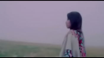 Girl roleplays with bird in the cold