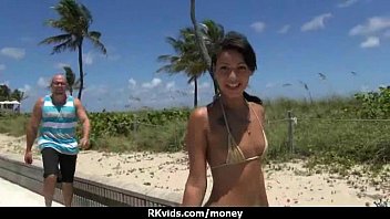 Cute Teen Sucked and fucked for cash 27