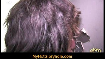 Hot gloryhole blowjob interracial sex 15