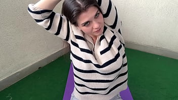 Breastfeeding Step Mother with cumming big cock was caught by her Step Son