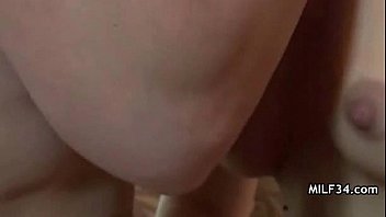 Horny MILF Fucks A Cock And The Bed