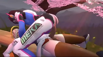 3 Boobs Overwatch Mercy Hardsxe...