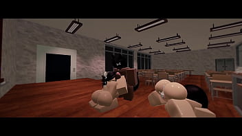 BBC fucks teacher and student during break (We almost got caught) Roblox  (Whit Sounds)