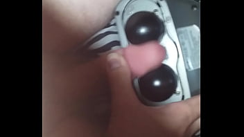 Intense Orgasm Vibrating My Cock With My Back Massager...