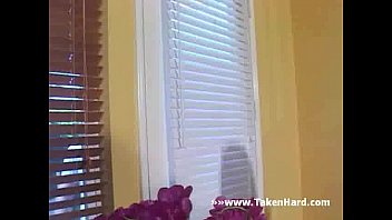 Small ass gets a big cock