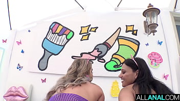 ALL ANAL Lolly Dames loves Mona Azar's ass