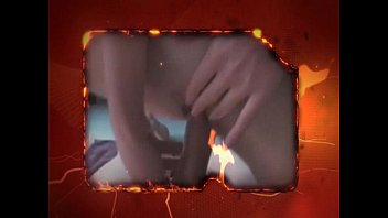 Busty babe hard toying