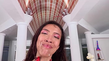 Lactating girl GEMMA LEONE wants cocks in her ass and pussy. DP. DAP. TP. ANAT647