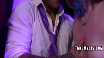 Karaoke Turns Into a Wild Step-Family Freeuse Swap