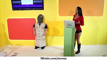 Sexy exhibitionist GFs are paid cash for some public fucking 25