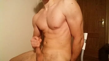 Boy masturbating hard