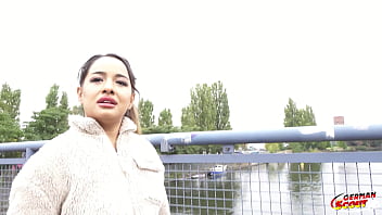 GERMAN SCOUT - Small Latina Midget Munequita Enfadada talk to Big Dick Casting Fuck in Berlin - XVIDEOS.COM->