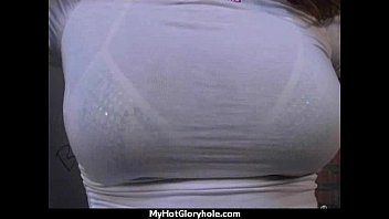 Black babe suck in a gloryhole 14