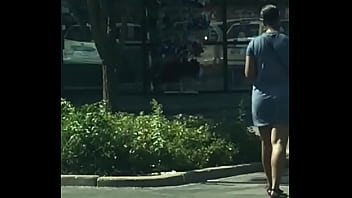 Ebony Beauty No panties Under Sundress