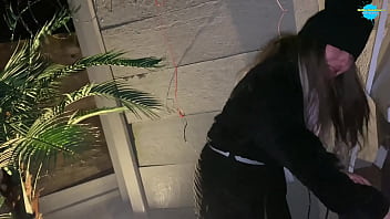 Street girl humiliated into fucking Herself with a wood saw!!