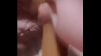 Trans man useing Dildo on self