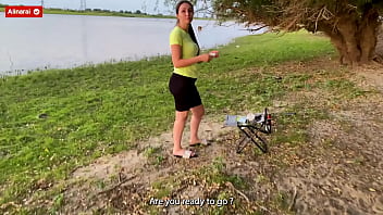 Learn how to fish. Stepmom teaches stepson to fish and more...