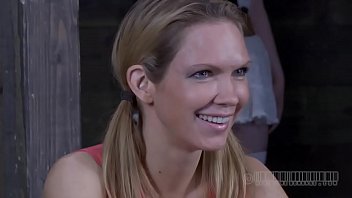 Clamped up babe is receiving lusty facial torment Porno indir