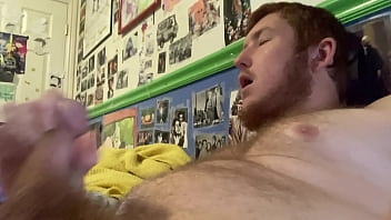 19 Year Jacks Off To...