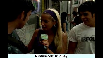 Desperate teen naked in public and fucks to pay rent 14