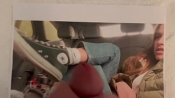 Éjaculation De Clivage De Jambe