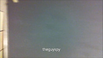 6805 up stall huge dark dude piss