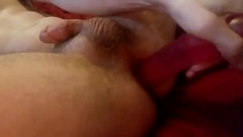 Frankcas88 Fucks Himself With An 18 Inch Double End Dildo...