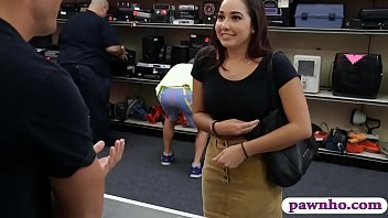 Video Busty college babe pounded by pawn dude