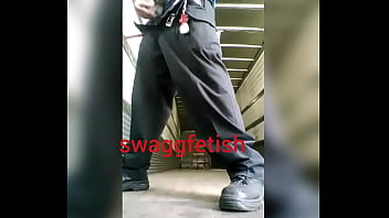 swaggfetish jacking at work