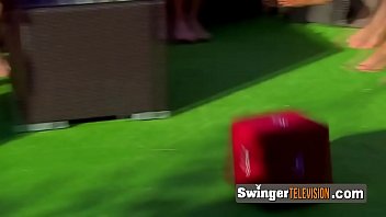 Join This Steamy Pool Party At The Swing House Now...