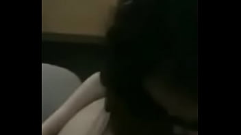 Indian saree lady gives blowjob sucking mms...
