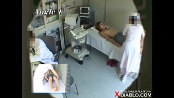 Ladies Clinic Examination Hidden Camera No.4 23-year-old part-time worker Noriko for appendicitis treatment Echo examination