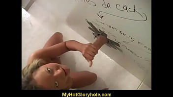 Sexy Babe Deepthroats Gloryhole 26