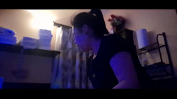Horny Milf Giving Nice Oily Handjob To My Big Indian Cock...