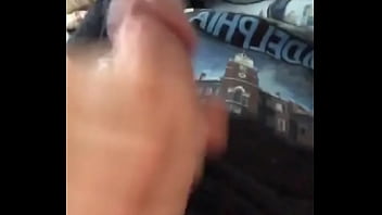 Latino boy jerking off