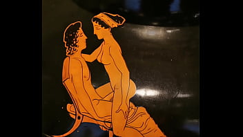 AI Experiments: Animated Ancient Greek Erotic Art of Couple Making Love