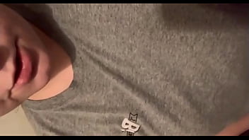 Blond BBW chick roleplays for boyfriend...