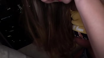 【素人ナンパ】読モをしていた居酒屋店員の黒ギャル！彼氏の前でNTRちんぽをぶち込まれ激ピス立ちバック