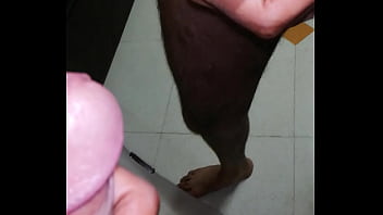 Solo indian dick masturbation mirror effect...