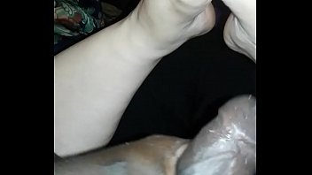 Clip sex Little Foot stroking BBC