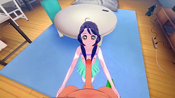 (POV) Pretty Cure Sango Suzumura Blowjob